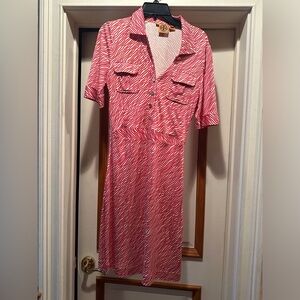 Red Tory Burch Dress Medium